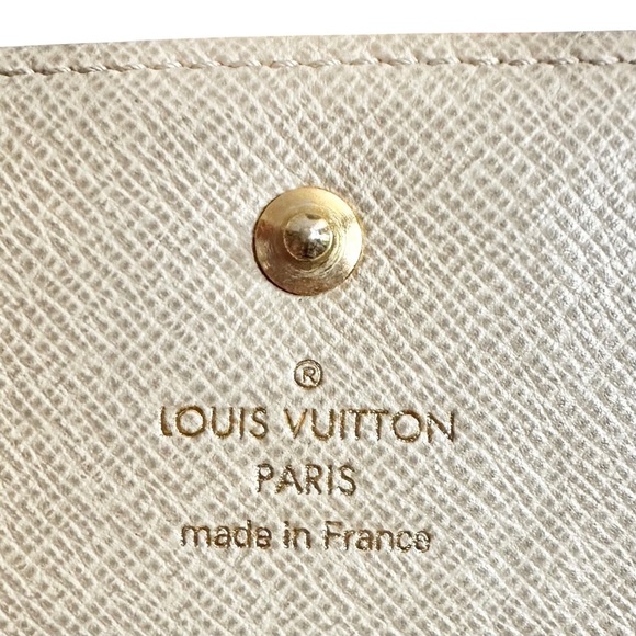 Louis Vuitton Dentelle Ludlow Lace Embroidered Monogram Leather Elise Wallet - Picture 2 of 15